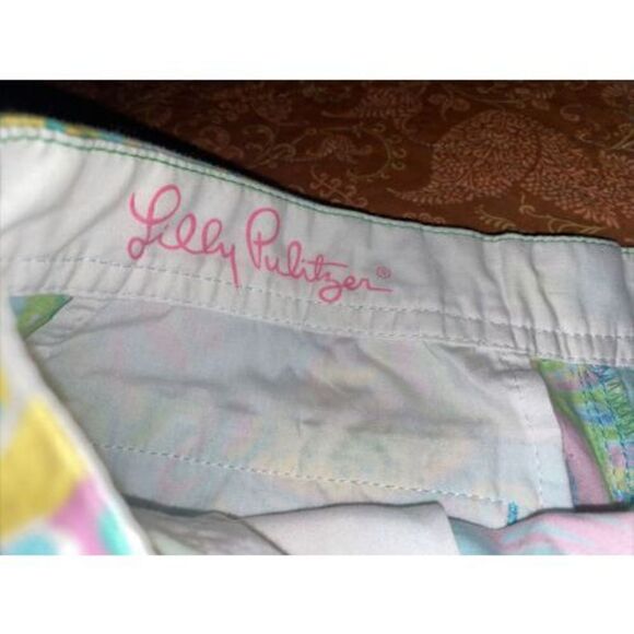 Lily Pulitzer Women’s Buttercup Scallop Shorts Beautiful Spring Floral Size 00 - Picture 3 of 6